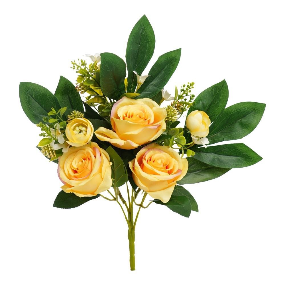 FRONTALE ROSE CM.40 GIALLO